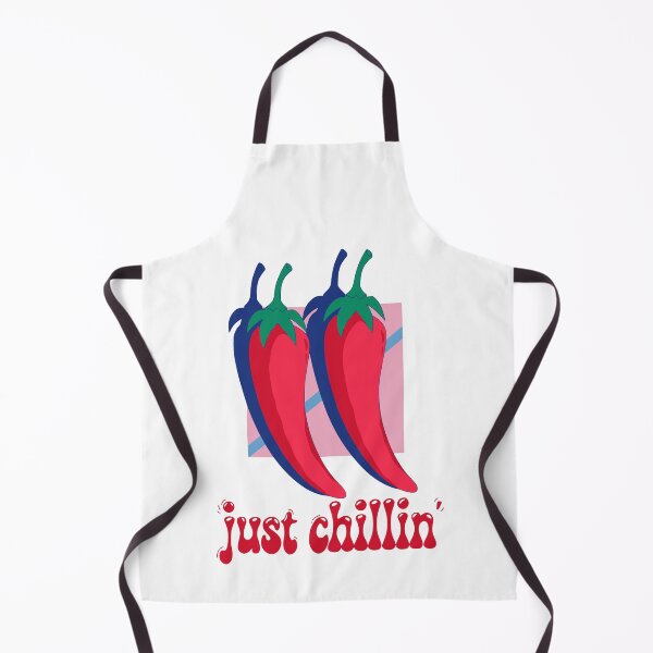 Item preview, Just Chillin Retro Chili Peppers designed and sold by AnAzArt.