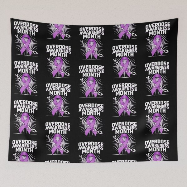 Item preview, Overdose Awareness Month for Overdose Survivors Drug Addiction designed and sold by Redgiant87x.