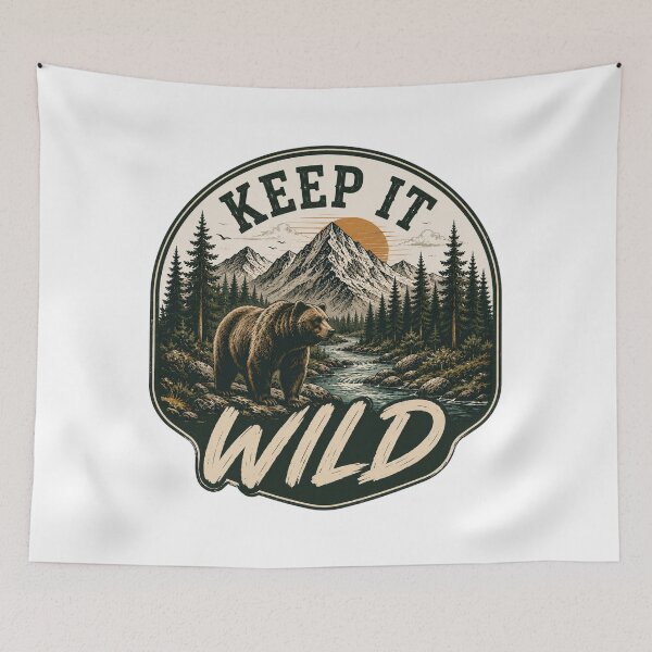 Item preview, Keep It Wild designed and sold by Side Quest Co..