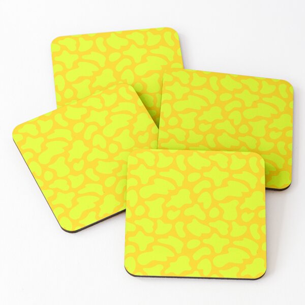 Item preview, Modern Graphic Cow Print Pattern | Yellow & Chartreuse designed and sold by Frohyou.