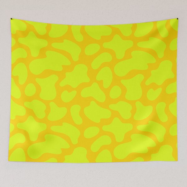 Item preview, Modern Graphic Cow Print Pattern | Yellow & Chartreuse designed and sold by Frohyou.
