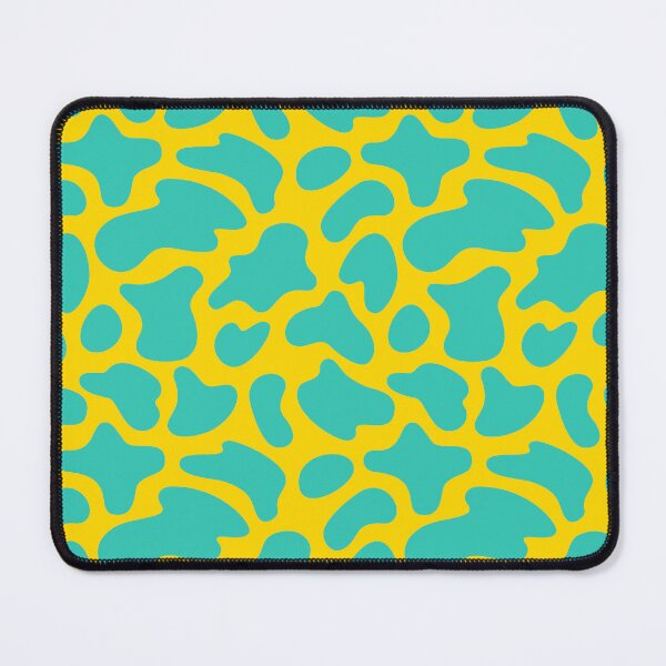 Item preview, Modern Graphic Cow Print Pattern | Yellow & Teal designed and sold by Frohyou.