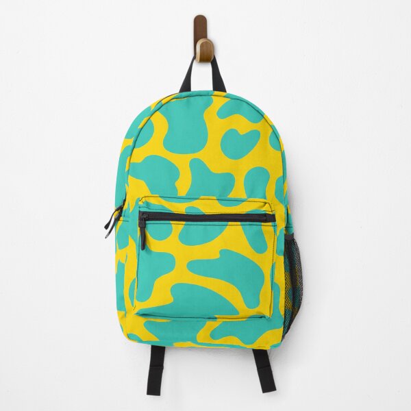 Item preview, Modern Graphic Cow Print Pattern | Yellow & Teal designed and sold by Frohyou.