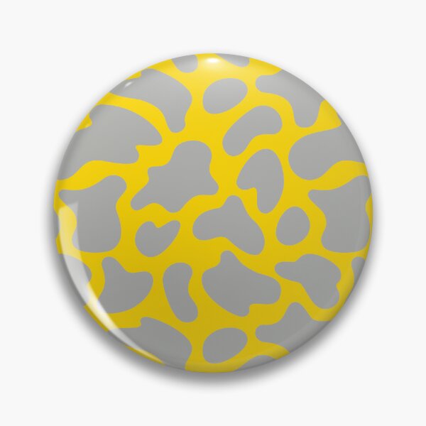 Item preview, Modern Graphic Cow Print Pattern | Yellow & Gray designed and sold by Frohyou.