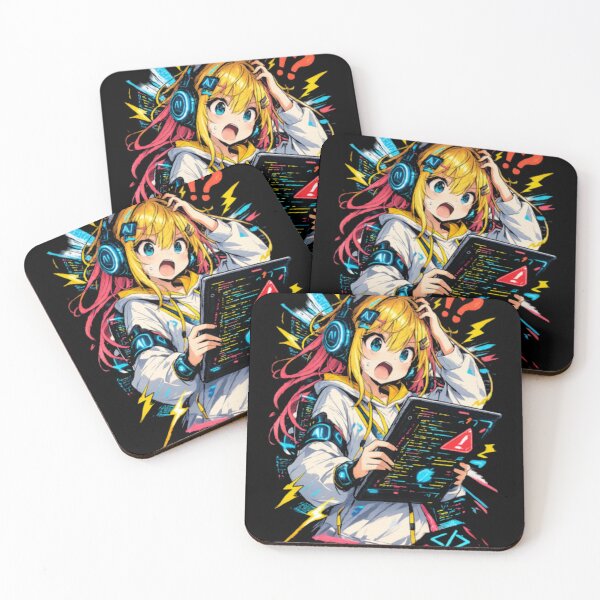 Item preview, Funny Amelia Ai Coding Error Anime Girl Relatable designed and sold by PurplePandaQ.