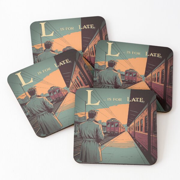 Item preview, L...is for Late. designed and sold by Bernard Santora.