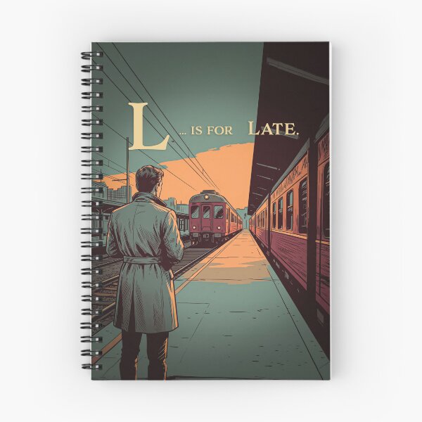 Item preview, L...is for Late. designed and sold by Bernard Santora.