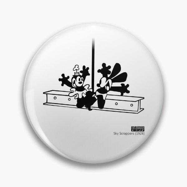 Item preview, Oswald - With Ortensia on the Beam (Sky Scrappers, 1928) designed and sold by eetoons1927.