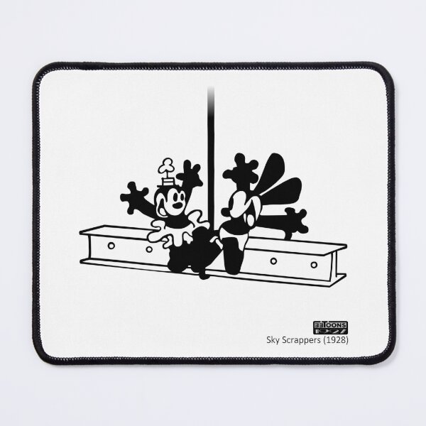 Item preview, Oswald - With Ortensia on the Beam (Sky Scrappers, 1928) designed and sold by eetoons1927.