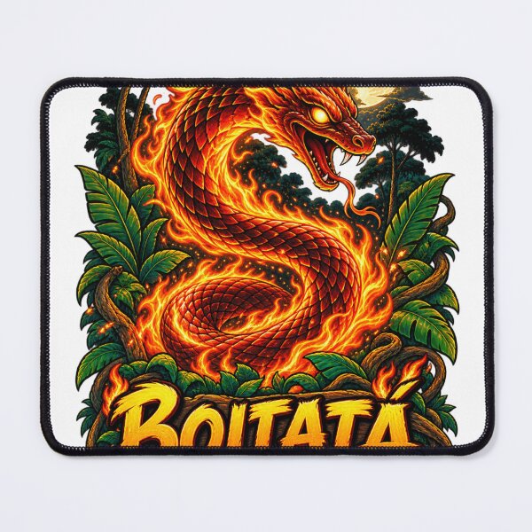 Item preview, Boitata Brazilian Fire Serpent designed and sold by Bloomelle Studio.
