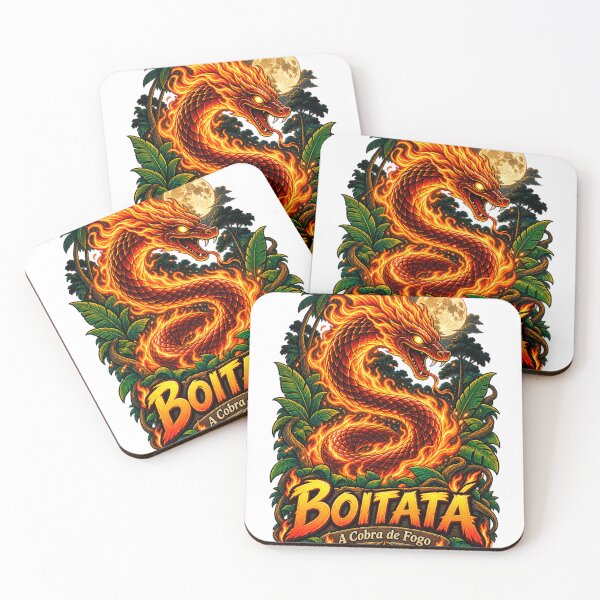Item preview, Boitata Brazilian Fire Serpent designed and sold by Bloomelle Studio.