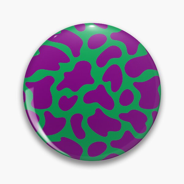 Item preview, Modern Graphic Cow Print Pattern | Green & Purple designed and sold by Frohyou.