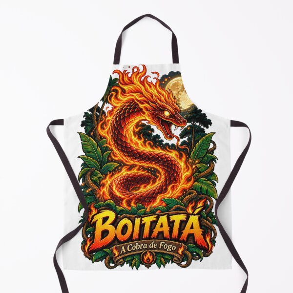 Item preview, Boitata Brazilian Fire Serpent designed and sold by Bloomelle Studio.