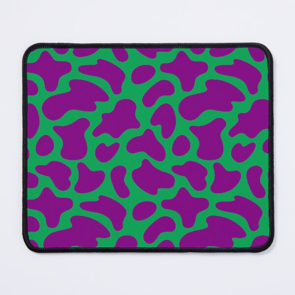Item preview, Modern Graphic Cow Print Pattern | Green & Purple designed and sold by Frohyou.