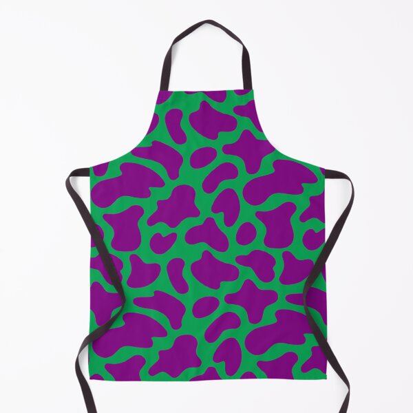 Item preview, Modern Graphic Cow Print Pattern | Green & Purple designed and sold by Frohyou.