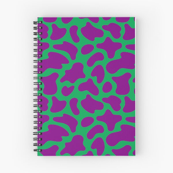 Item preview, Modern Graphic Cow Print Pattern | Green & Purple designed and sold by Frohyou.