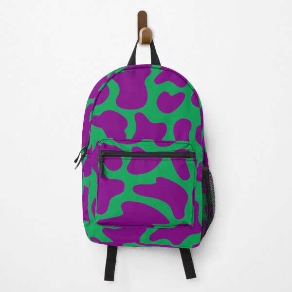 Item preview, Modern Graphic Cow Print Pattern | Green & Purple designed and sold by Frohyou.