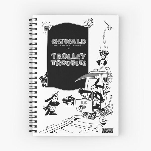 Item preview, Oswald - Poster (Trolley Troubles, 1927) designed and sold by eetoons1927.