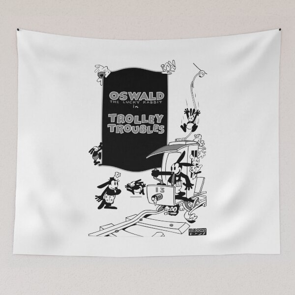 Item preview, Oswald - Poster (Trolley Troubles, 1927) designed and sold by eetoons1927.