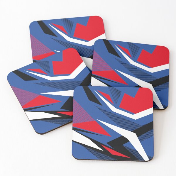 Item preview, Abstract Geometric Retro Art Sticker - kavinsky designed and sold by ouassaStore.
