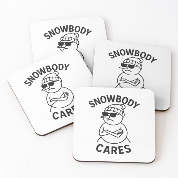Item preview, Snowbody Cares Funny Anti Christmas Sarcastic Snowman designed and sold by gregaf.