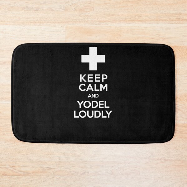 Item preview, Keep Calm And Yodel Loudly Funny Yodeler designed and sold by AntiqueImages.