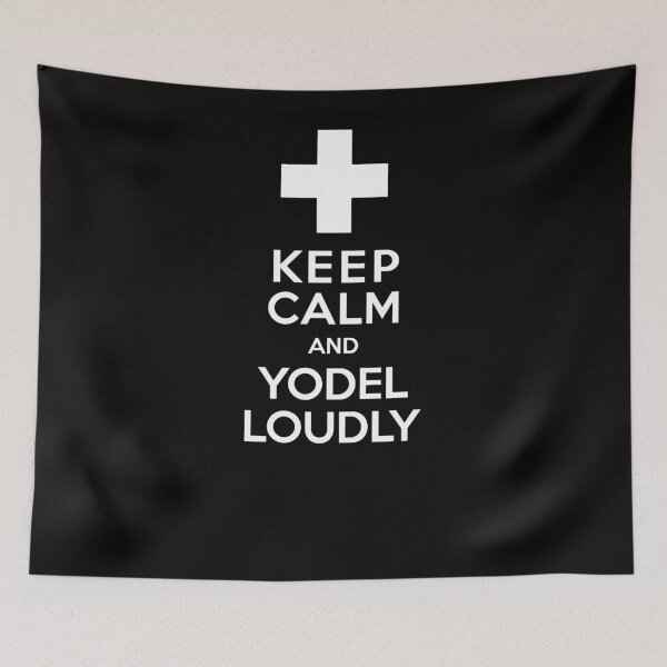 Item preview, Keep Calm And Yodel Loudly Funny Yodeler designed and sold by AntiqueImages.