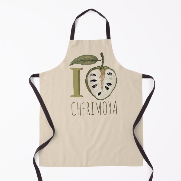 Item preview, Cherimoya I Love Cherimoya | Custard Apple Exotic Fruit Botanical Art designed and sold by AgnieshkaSiwek.