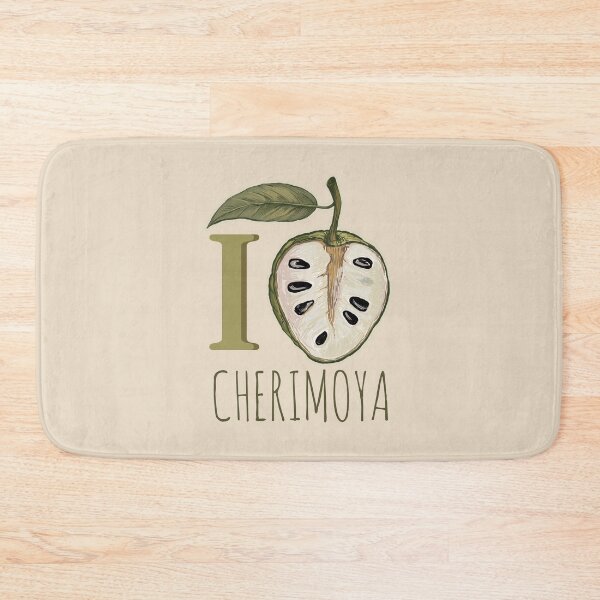 Item preview, Cherimoya I Love Cherimoya | Custard Apple Exotic Fruit Botanical Art designed and sold by AgnieshkaSiwek.