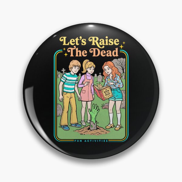 Item preview, Let's Raise The Dead Funny Halloween Zombie Book Cover designed and sold by GrandeDuc.