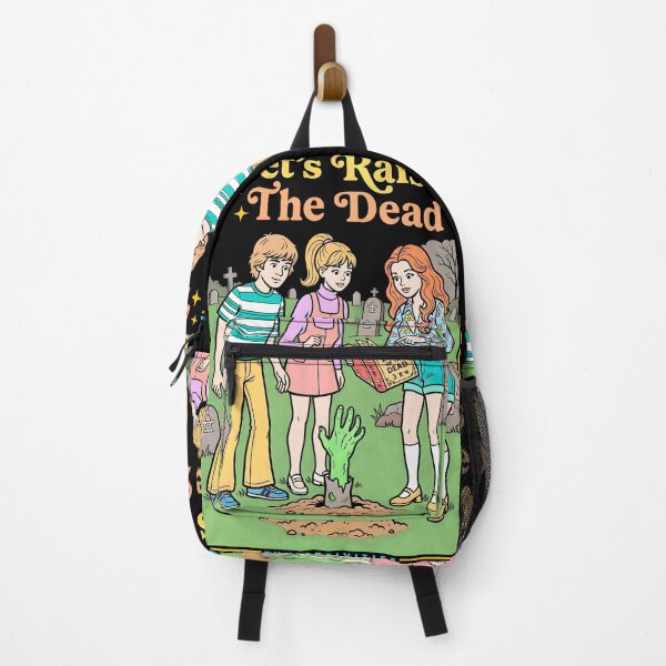 Item preview, Let's Raise The Dead Funny Halloween Zombie Book Cover designed and sold by GrandeDuc.