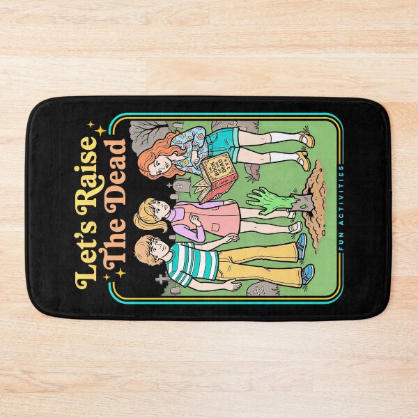 Item preview, Let's Raise The Dead Funny Halloween Zombie Book Cover designed and sold by GrandeDuc.