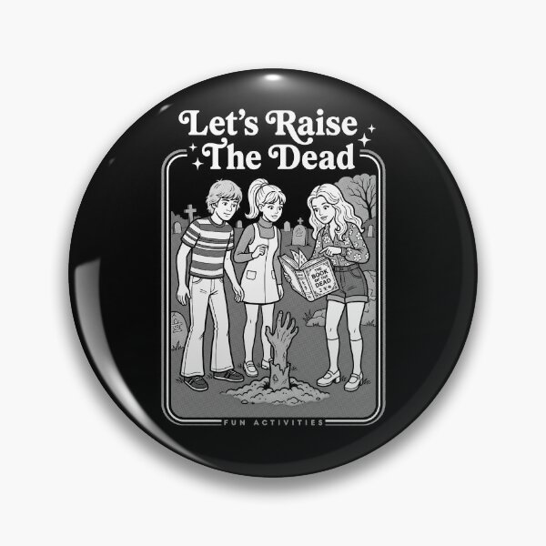 Item preview, Let's Raise The Dead Funny Halloween Zombie Book Cover designed and sold by GrandeDuc.