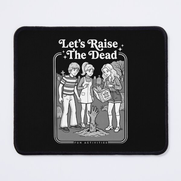 Item preview, Let's Raise The Dead Funny Halloween Zombie Book Cover designed and sold by GrandeDuc.