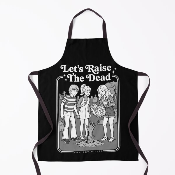 Item preview, Let's Raise The Dead Funny Halloween Zombie Book Cover designed and sold by GrandeDuc.