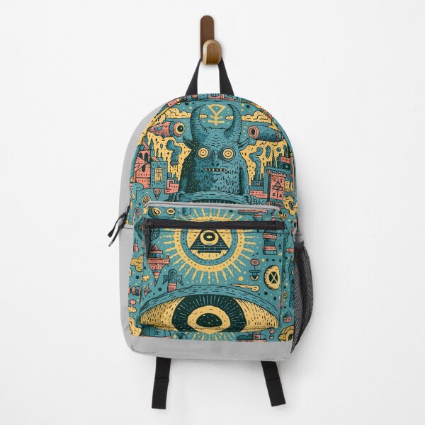 Item preview, Cosmic Visionary Monster Eye Maximalist Art designed and sold by Romgora.