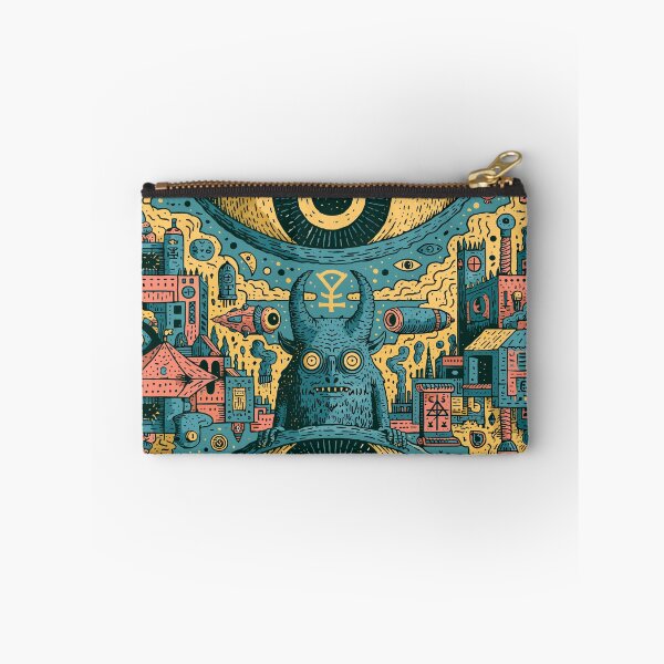 Item preview, Cosmic Visionary Monster Eye Maximalist Art designed and sold by Romgora.