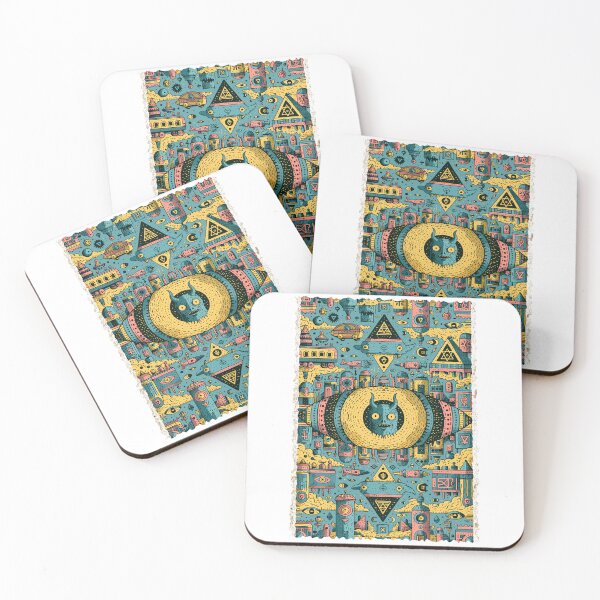 Item preview, Surreal Sci-Fi Maximalist Urban Doodles designed and sold by Romgora.