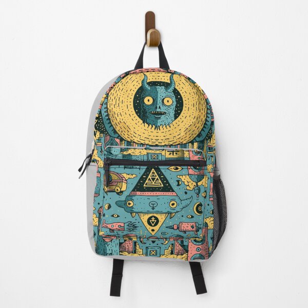 Item preview, Surreal Sci-Fi Maximalist Urban Doodles designed and sold by Romgora.