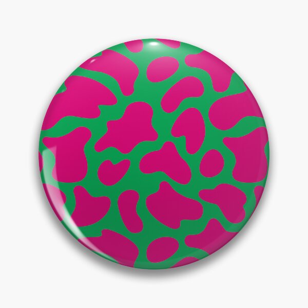 Item preview, Modern Graphic Cow Print Pattern | Green & Pink designed and sold by Frohyou.