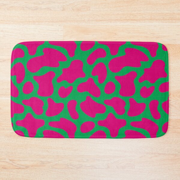 Item preview, Modern Graphic Cow Print Pattern | Green & Pink designed and sold by Frohyou.