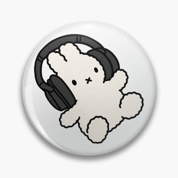 Item preview, miffy x music  designed and sold by thestickyclub.