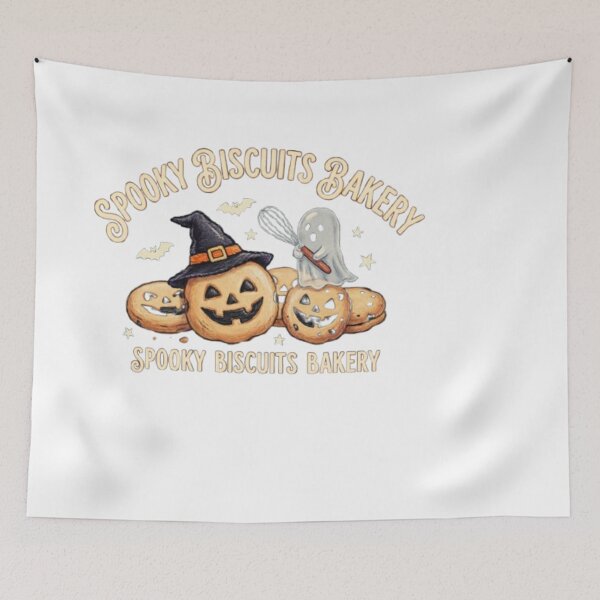 Item preview, Spooky biscuits bakery designed and sold by Leo Bennett.