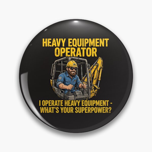 Item preview, Heavy Equipment Operator Shirt - What's Your Superpower? designed and sold by PrettyCrypt.