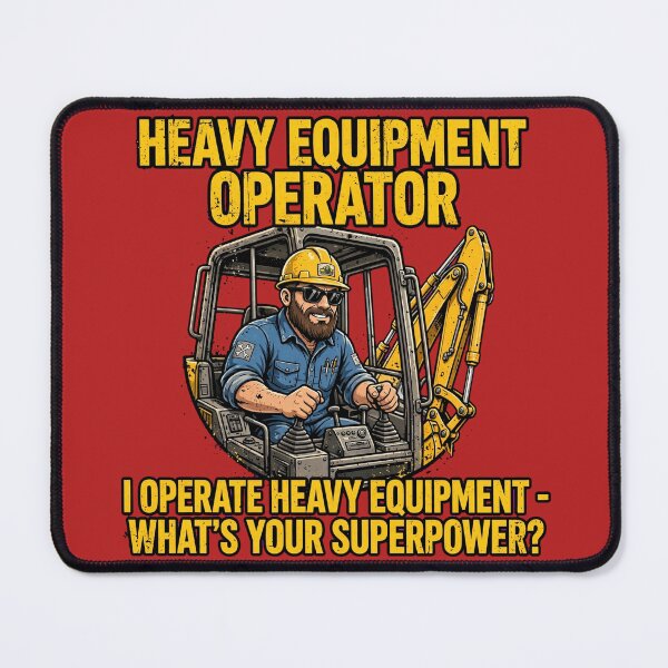 Item preview, Heavy Equipment Operator Shirt - What's Your Superpower? designed and sold by PrettyCrypt.
