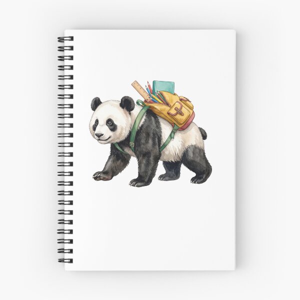 Item preview, Sweet Panda Back to School designed and sold by Roy & Tiffany.