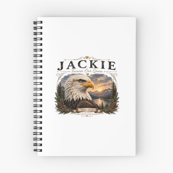 Item preview, Jackie Forever Our Queen, Bald Eagle Memorial, Not Just an Eagle A Legend, Wildlife Tribute, Eagle Lover Gift designed and sold by Cchotlan.