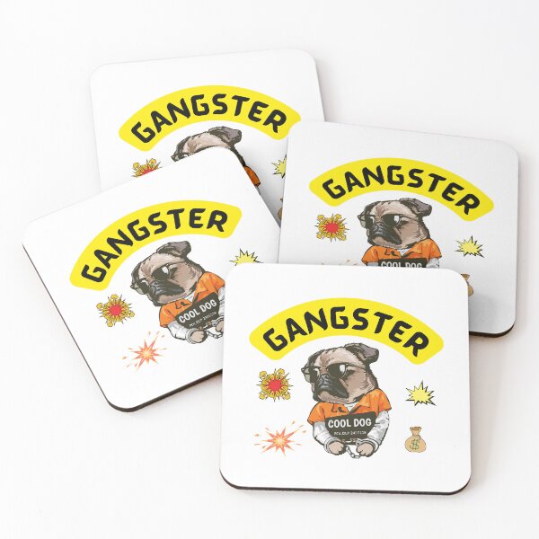 Item preview, Gangster Cool Dog Streetwear designed and sold by MissLotusStudio.