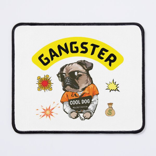 Item preview, Gangster Cool Dog Streetwear designed and sold by MissLotusStudio.