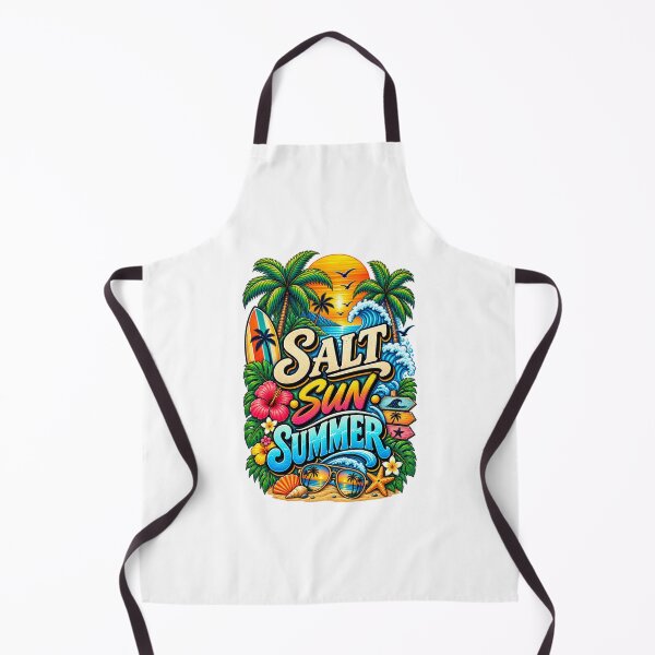 Item preview, Retro Salt Sun Summer Vintage Beach Vibes designed and sold by Marlaq fashion .